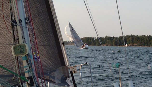 Das bootilla oli tänään aikaa pelleilyihinkin